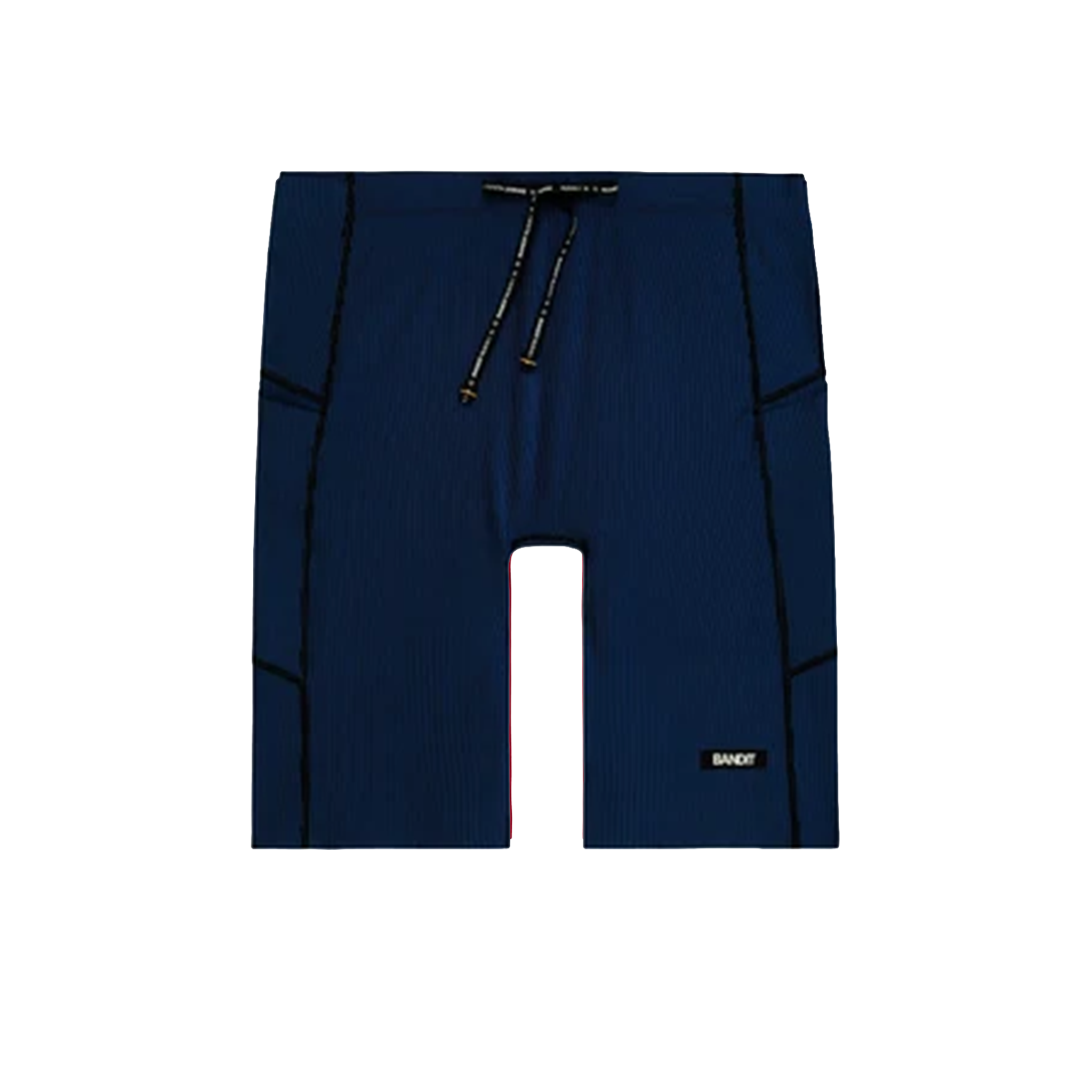Bandit Men's Striped Cadence Half Tights - Black/Bauhaus Blue - AW26