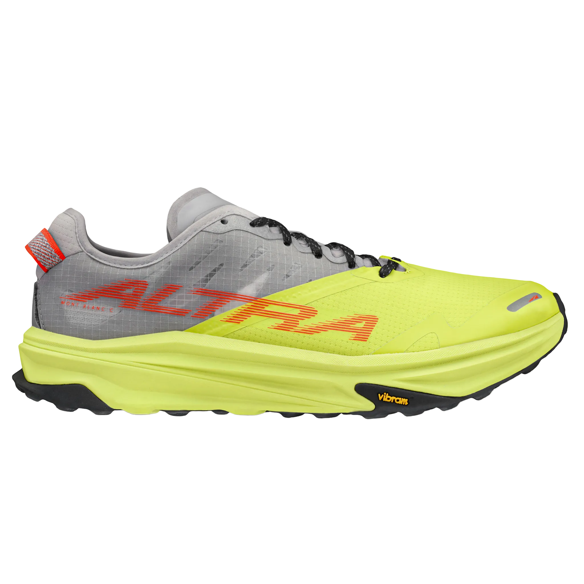 Altra Hommes Mont Blanc Carbon - Gris/Lime - Trail - AW24