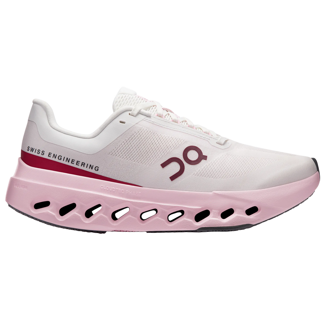 ON Womens Cloudsurfer Next - Peony/Ivory - AW26