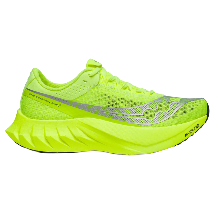 Saucony Mens Endorphin Pro 4 - Citron/Silver - Neutral