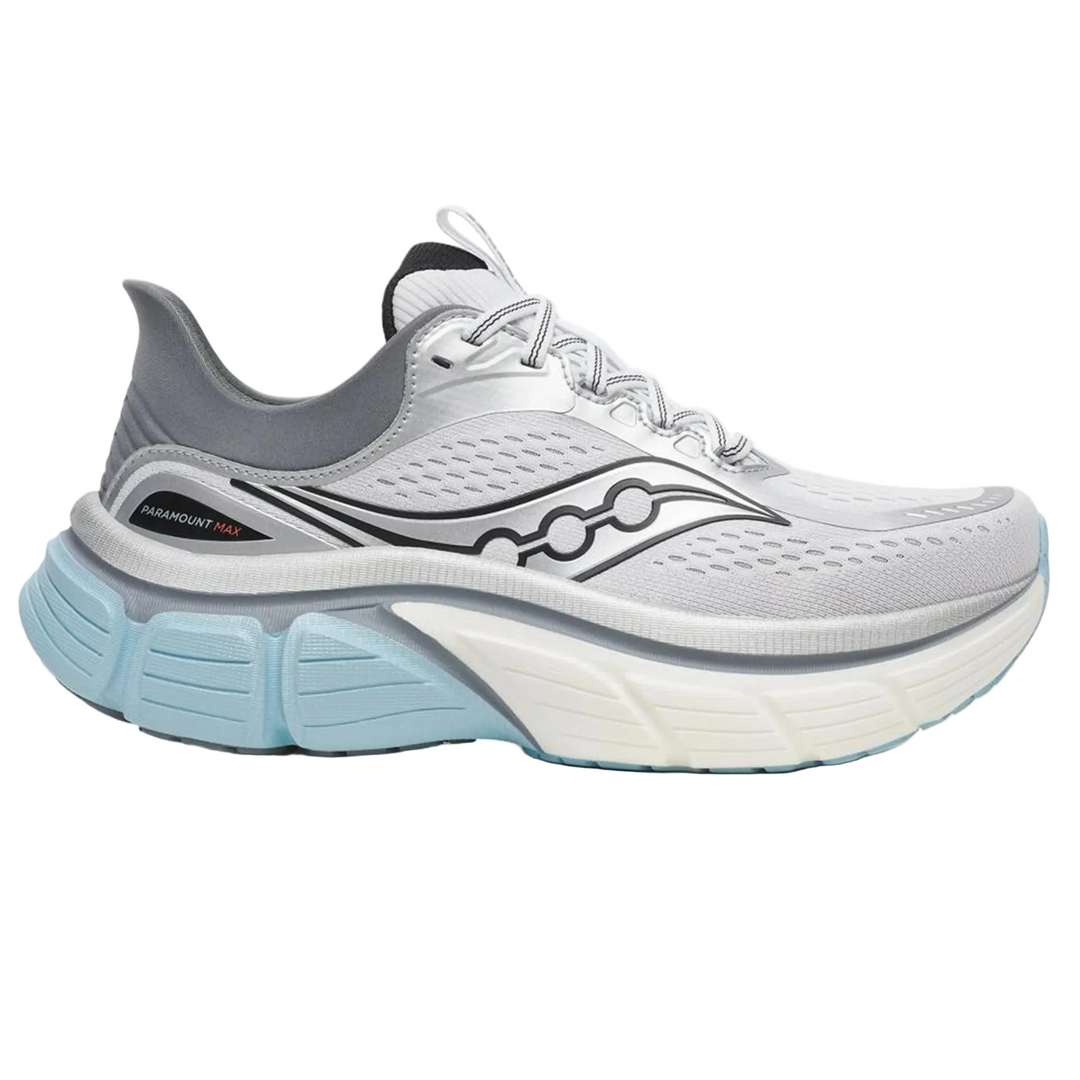 Saucony Womens Paramount Max - Silver/Cinder - Neutral - AW26