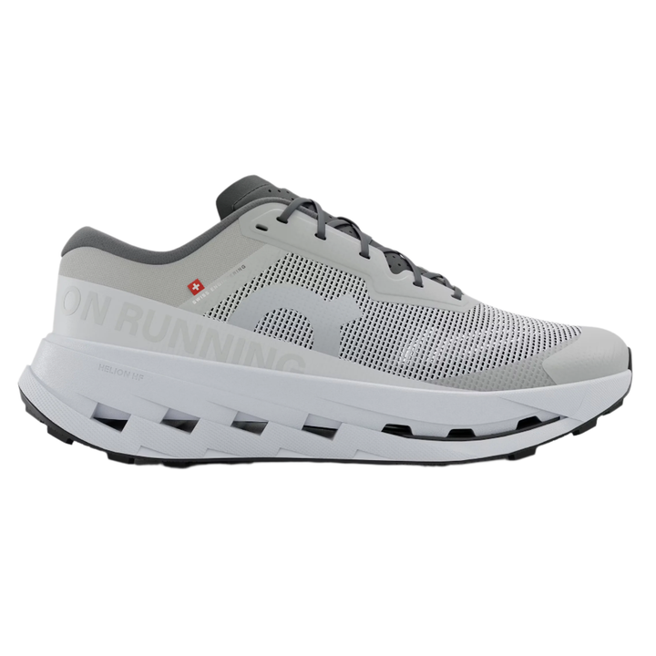 ON Mens Cloudultra 3 - Rock/White - Trail - AW25