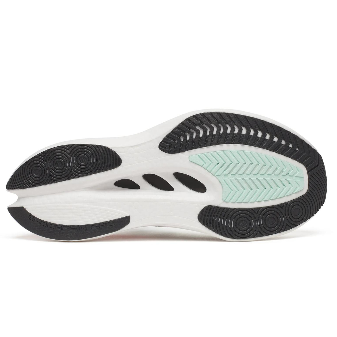 Saucony Herren Endorphin Pro 5 – Weiß/Karmesinrot – Neutral – SS26
