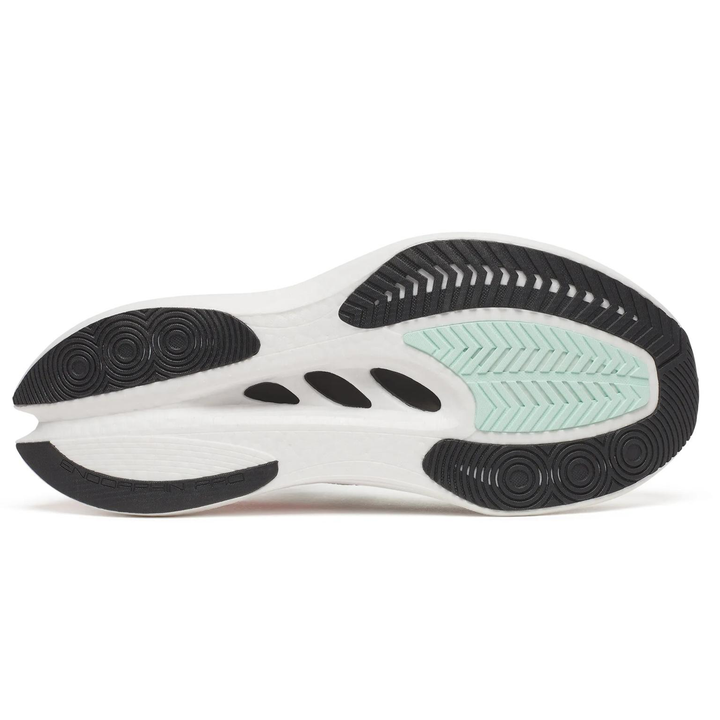 Saucony Herren Endorphin Pro 5 – Weiß/Karmesinrot – Neutral – SS26
