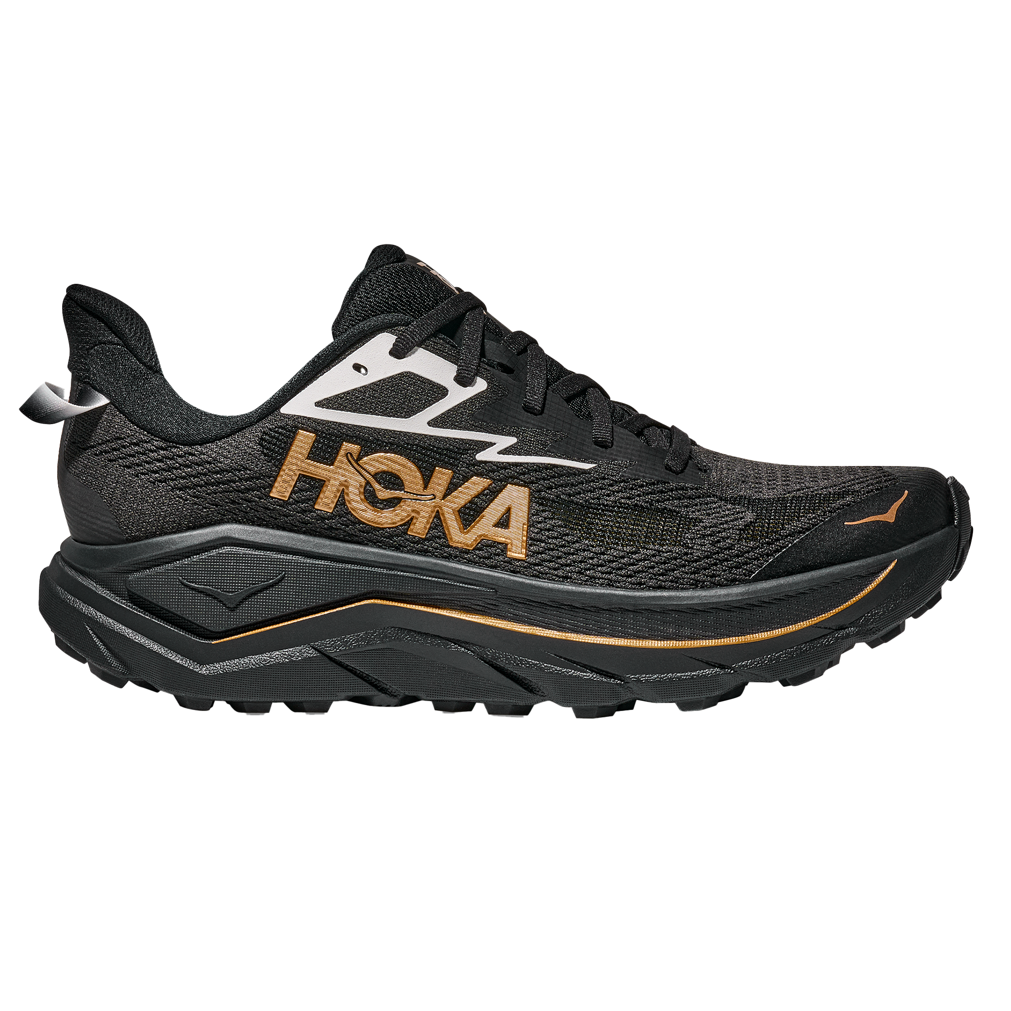 Hoka Mens Challenger 8 - Koshi Tan-Tan Black/Gold - Trail - SS26