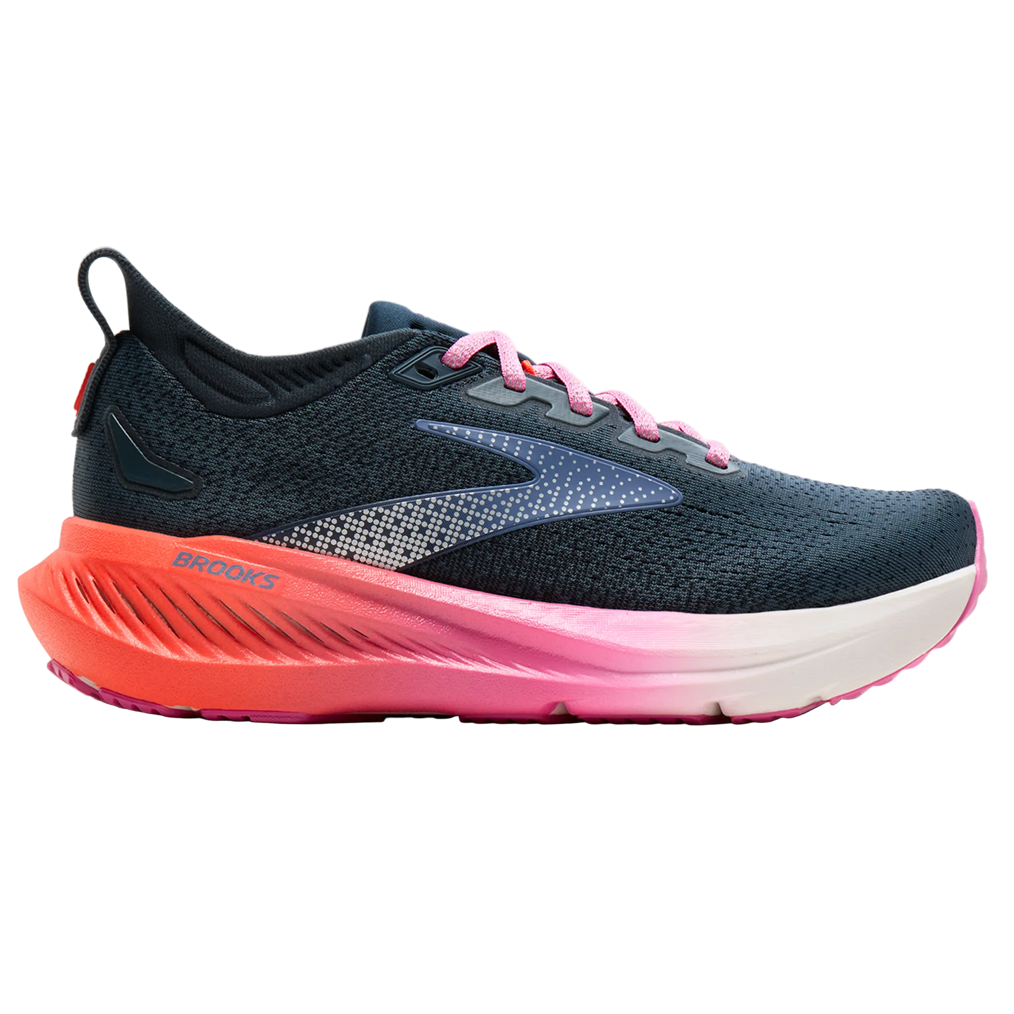 Brooks Womens Glycerin 23 - Sea/Strawberry/Coral - Neutral - AW26
