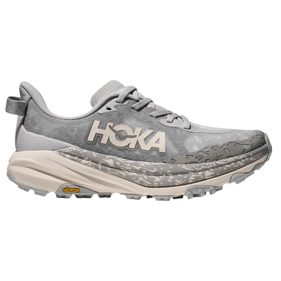 Hoka Womens Speedgoat Cosmic Grey/Alabaster Run North West