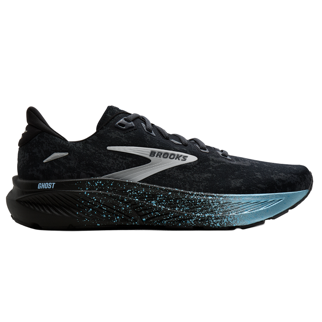 Brooks Mens Ghost 18 - Black/Graphite/Grey - Neutral - SS27