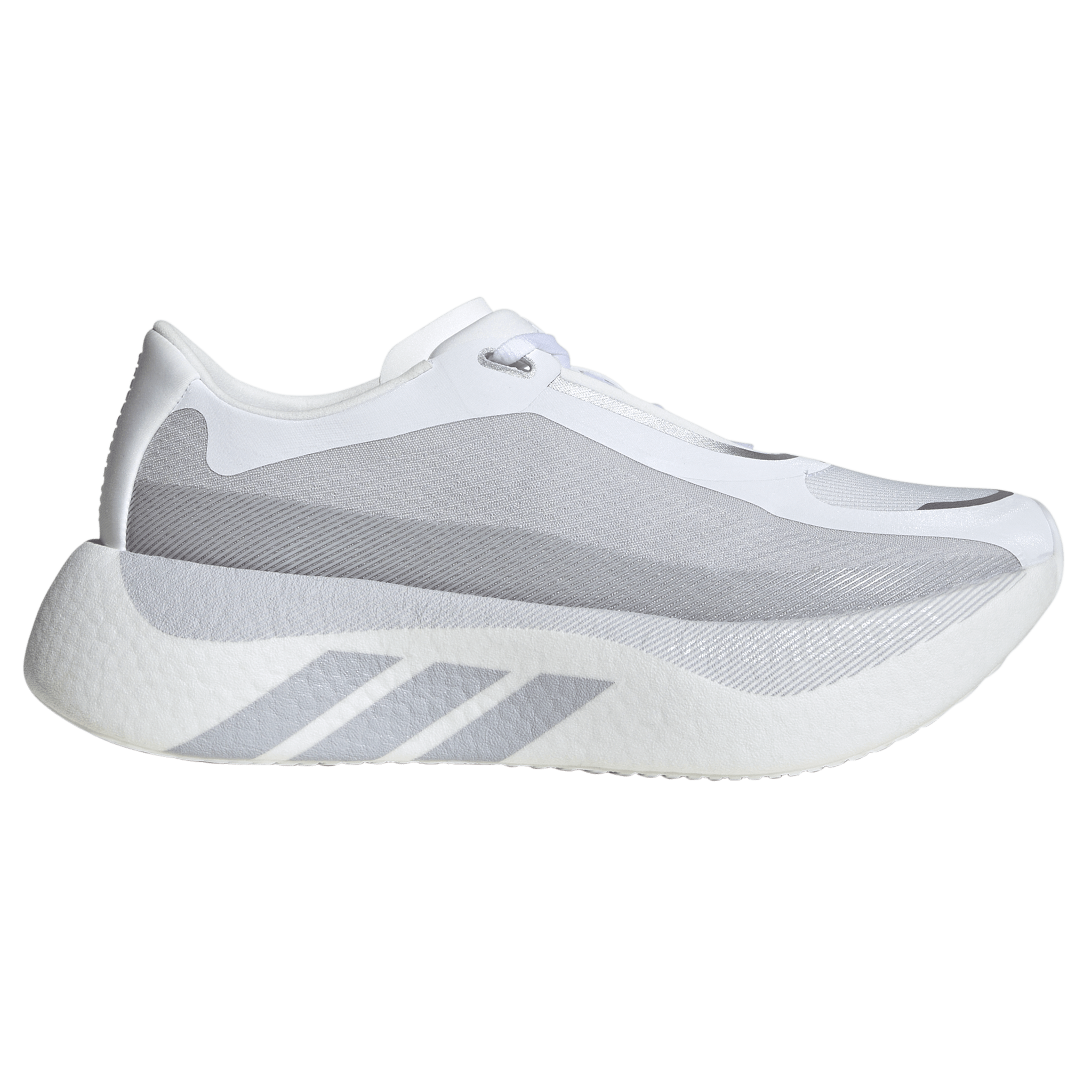 Adidas Womens Hyperboost Edge - Footwear White/Light Solid Grey/Silver Metallic  - Neutral - AW26