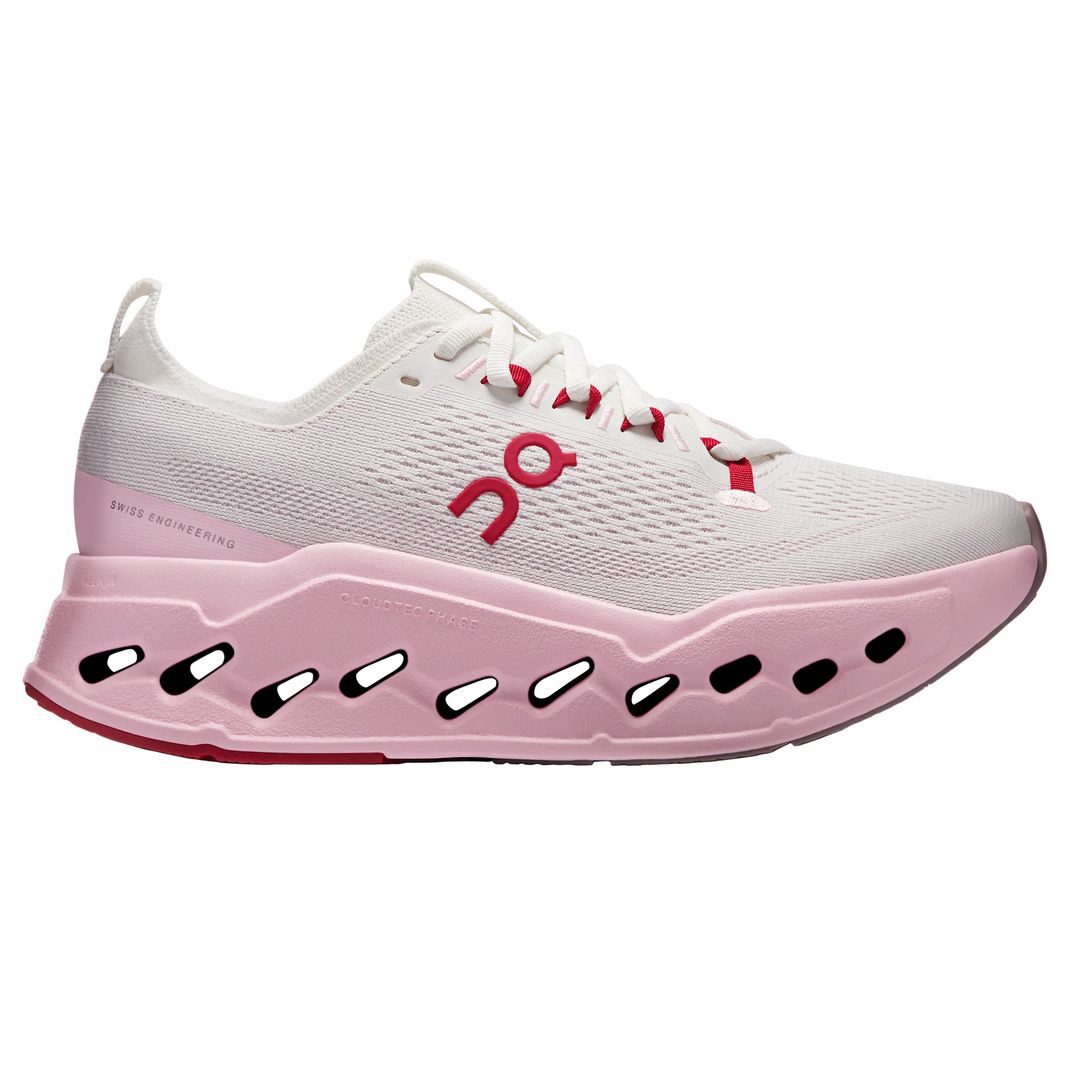 ON Damen Cloudsurfer Max – Elfenbein/Pfingstrose – SS26