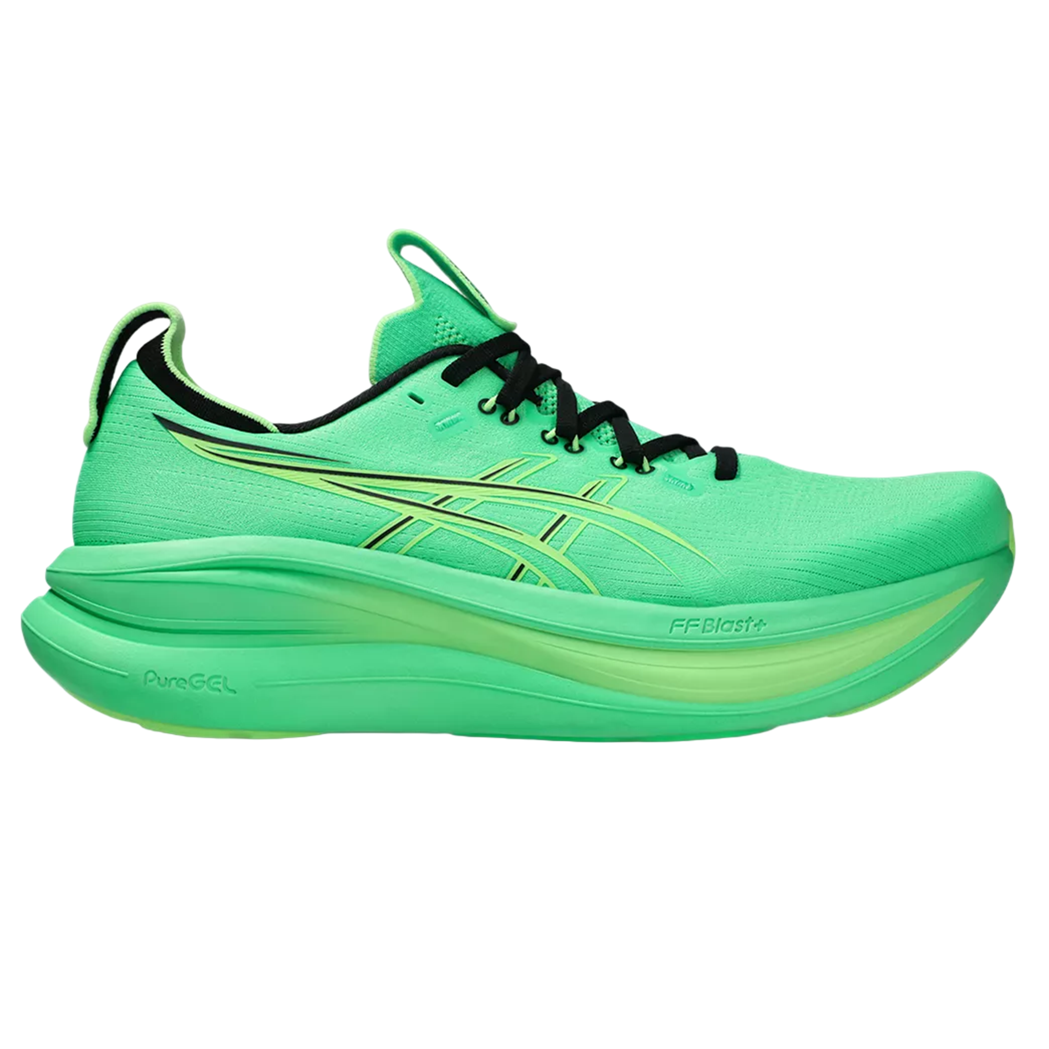 Asics Mens Gel Nimbus 28 Vital Green Illuminate Green Run North West Asics Mens Gel Nimbus 28 Vital Green Illuminate Green Run North West