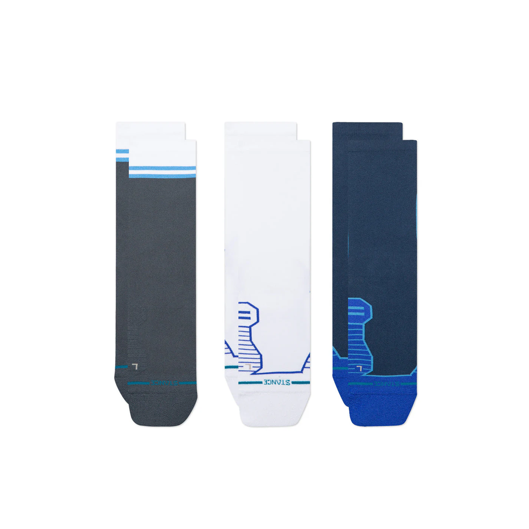 Stance Harbor Light Crew 3 Pack - Blue