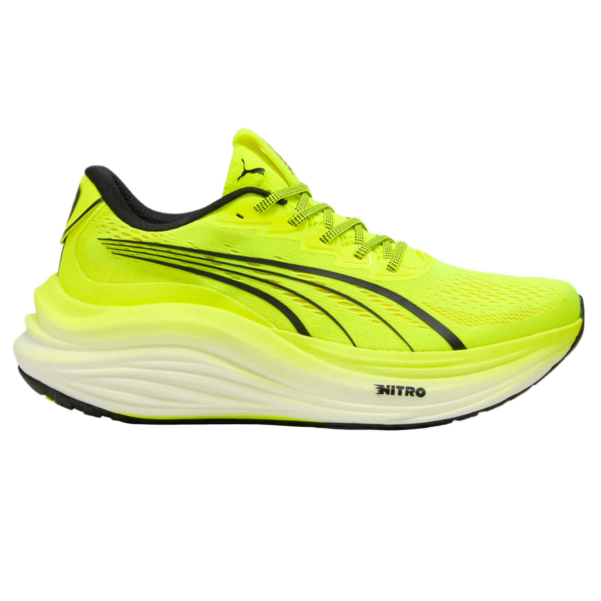 Puma Mens MagMax NITRO - Yellow Alert/Puma Black - Neutral - AW25