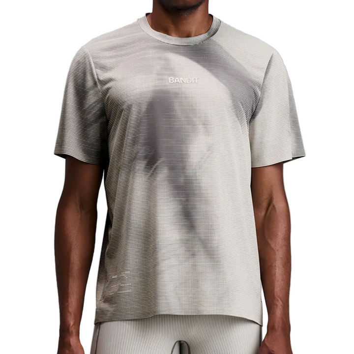 Bandit Men's Specter Performance Tee with Flopack - Two Tone Dotted Gradient - Slate/Plaster - AW26