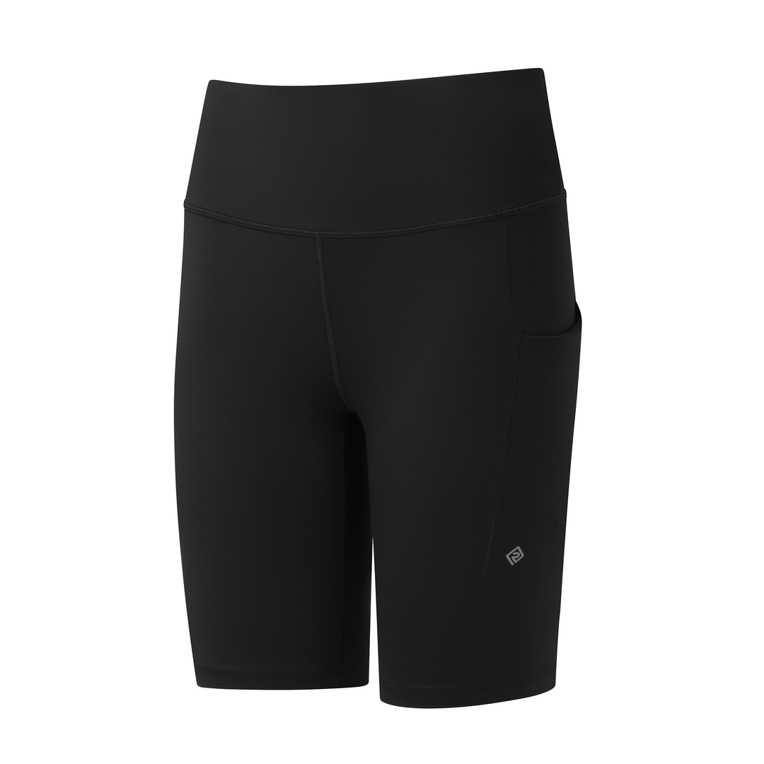 RonHill Womens Tech Contour Stretch Short - All Black