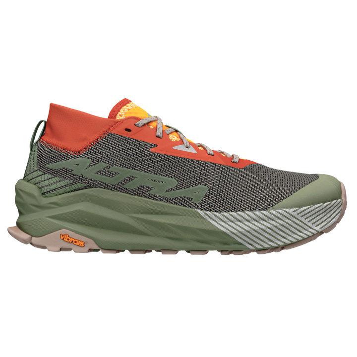 Altra Mens Olympus 275 - Gray/Orange - Trail - SS26