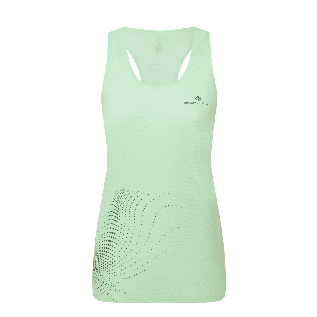 RonHill Damen Tech Race Weste – Seafoam/Laurel – SS26