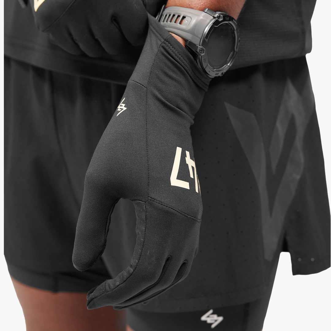 247 Represent Numbers Glove - Jet Black - AW26