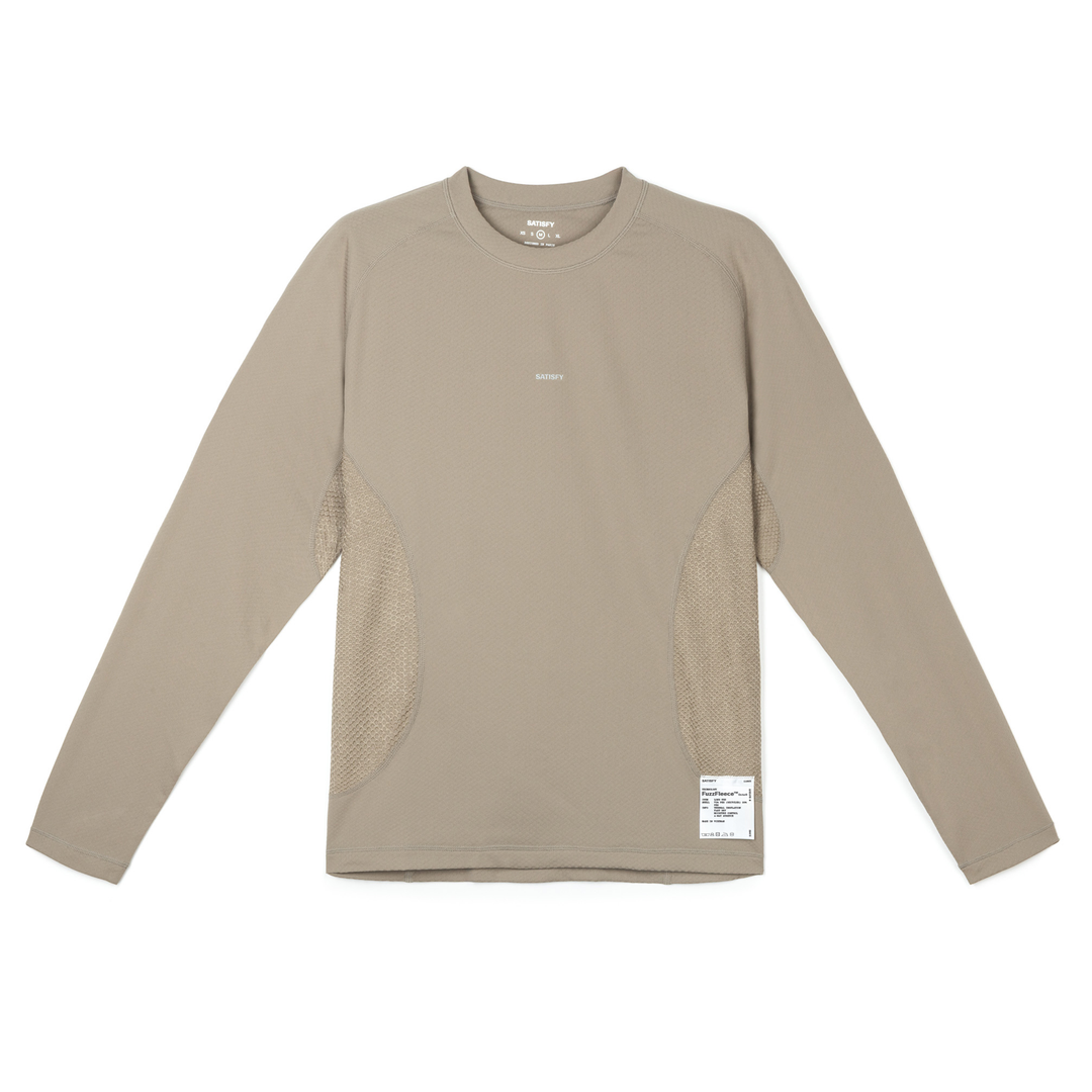 Satisfy Mens Fuzzfleece Octa Long Tee - Fallen Rock - AW26
