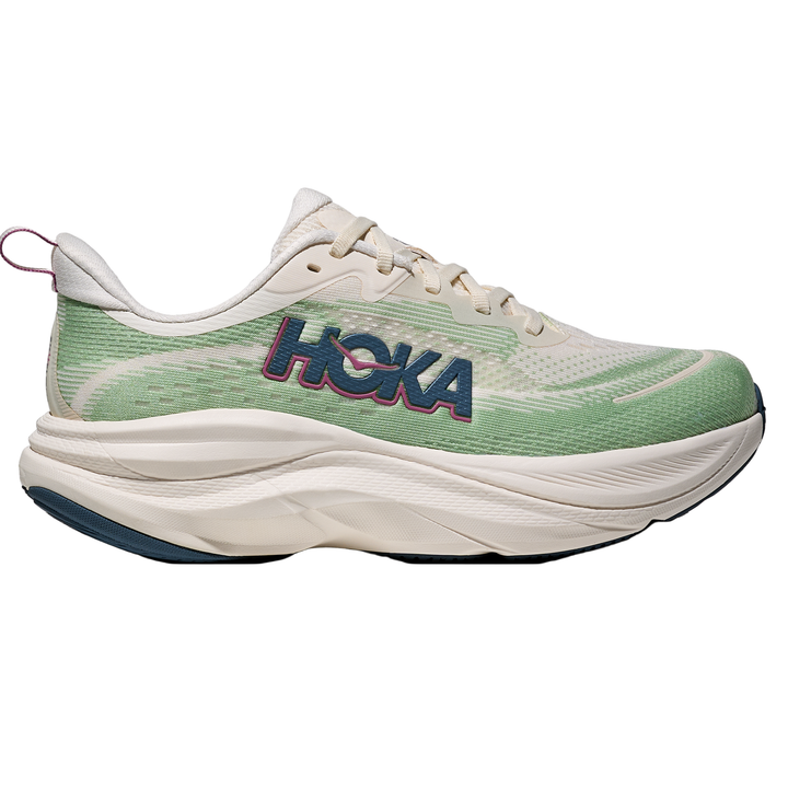 Hoka Damen Skyflow – Alabaster/Vintage Grün – Neutral – SS26