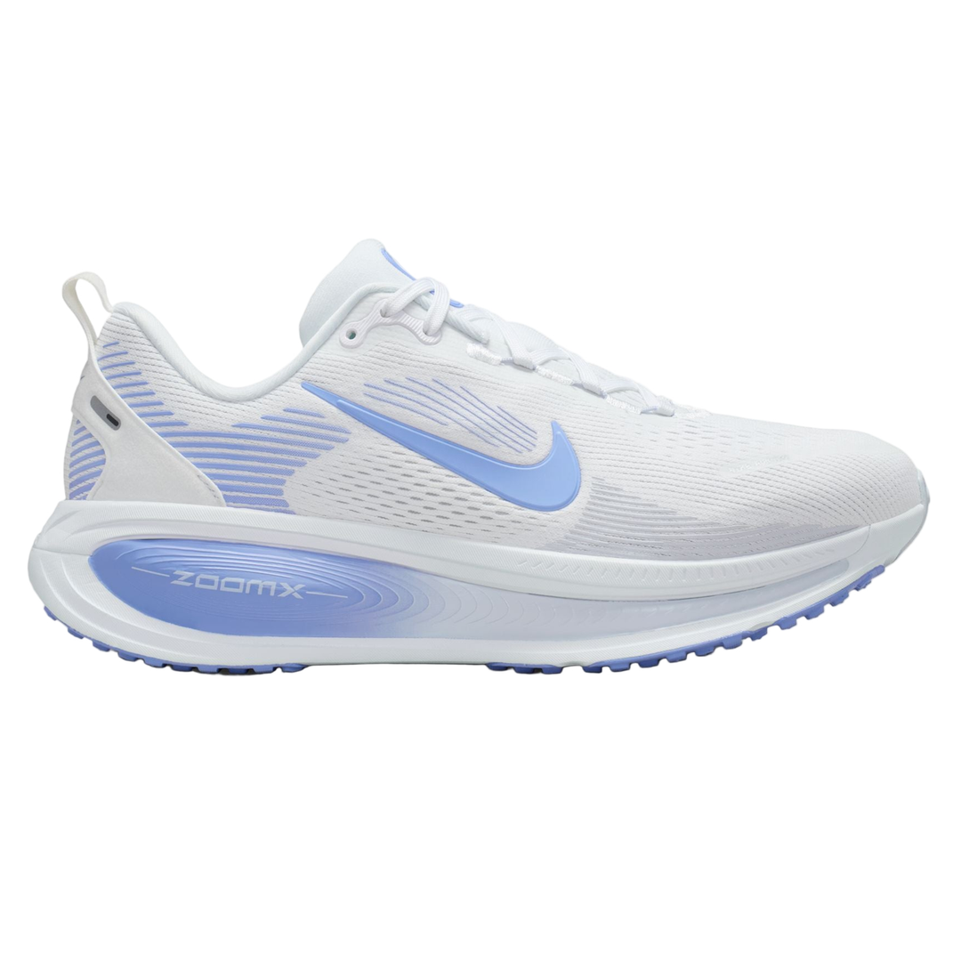 Nike Womens Vomero 18 Wide - D Width - White/Royal Pulse/Football Grey - Neutral - FA25
