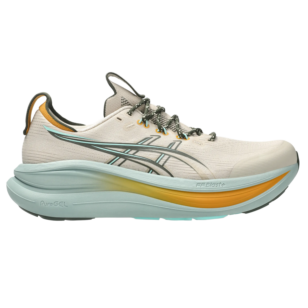 Asics Mens Gel Nimbus 28 TR - Simply Taupe/Ocean Haze - Neutral - AW26