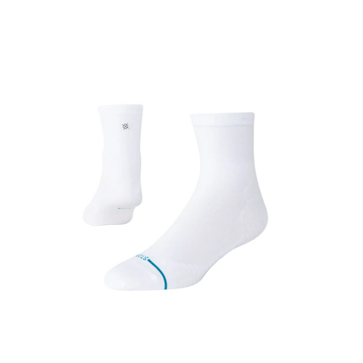 Stance Solid Ultra Light Quarter - White