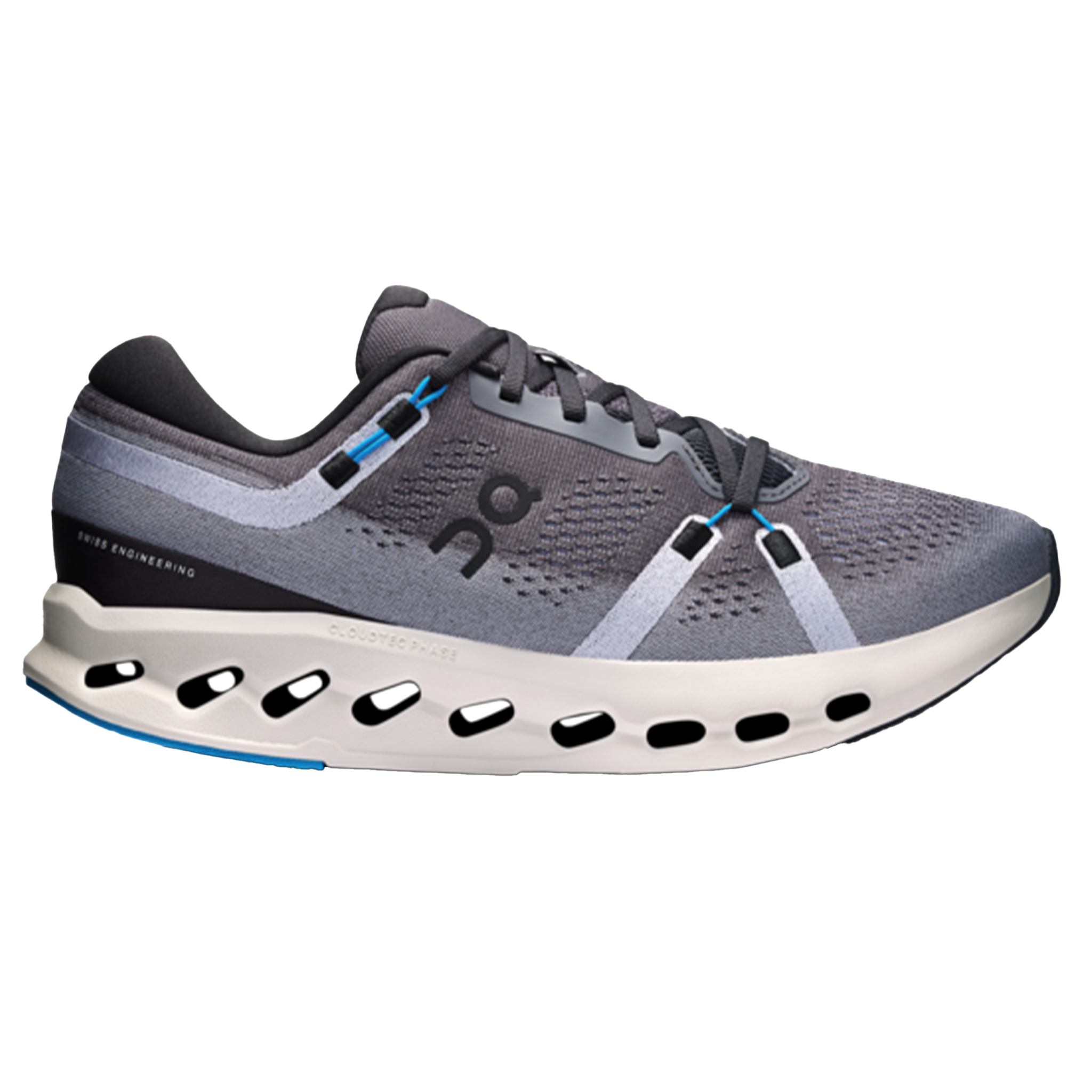 ON Mens Cloudsurfer 2 - Black/Malibu - AW25