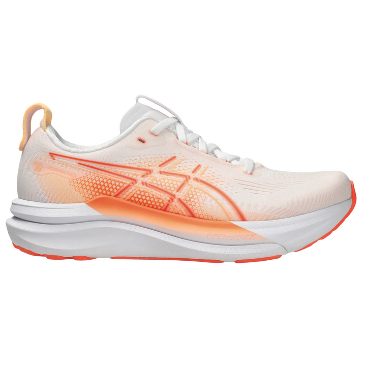 Asics Womens Gel Kayano 33 Ignite - White/Vivid Coral - Stability - AW26