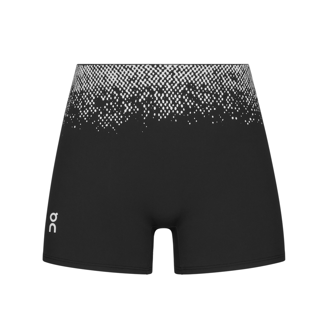 ON Womens Zero Short Tights - Black/White - SS26
