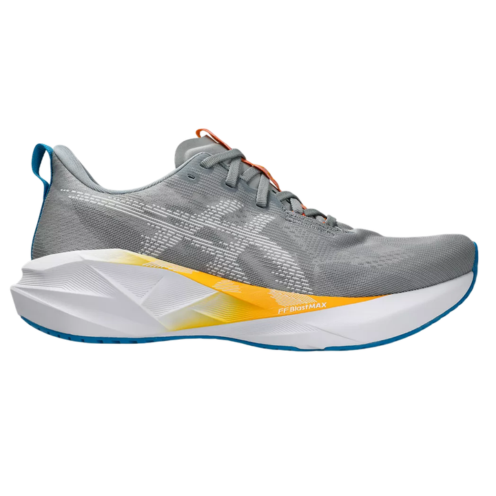 Asics Mens Novablast 5 - Gravel/White - Neutral - SS26