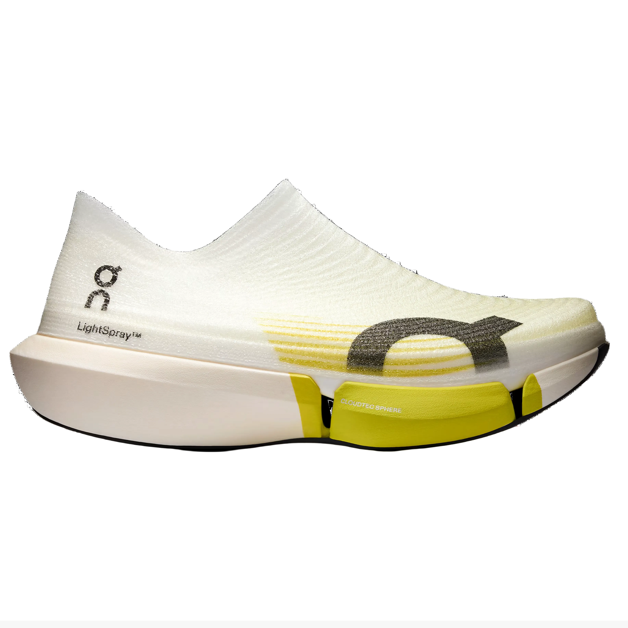 ON Unisex Cloudboom Strike 2 Lightspray - White/Lime - AW26