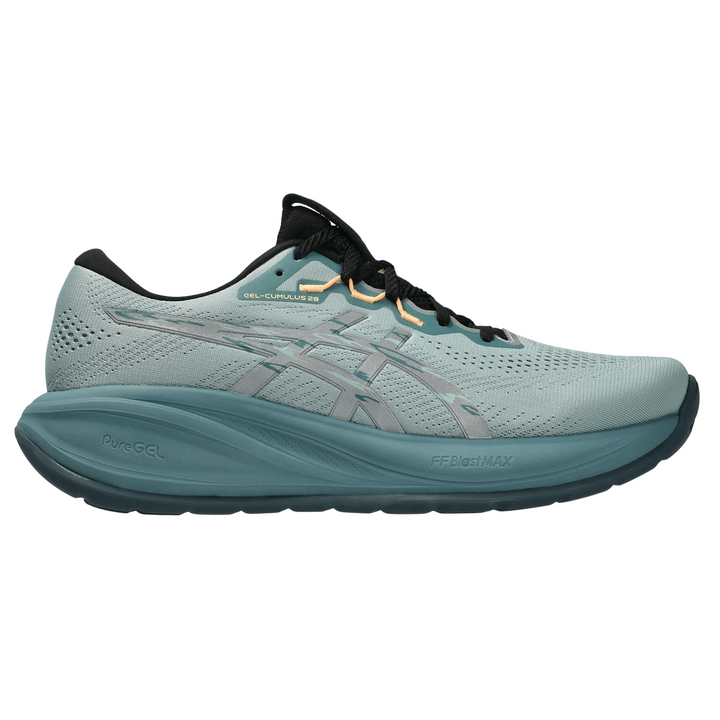 Asics Mens Gel Cumulus 28 Lite-Show - Lite-Show/Orange Glow - Neutral - AW26