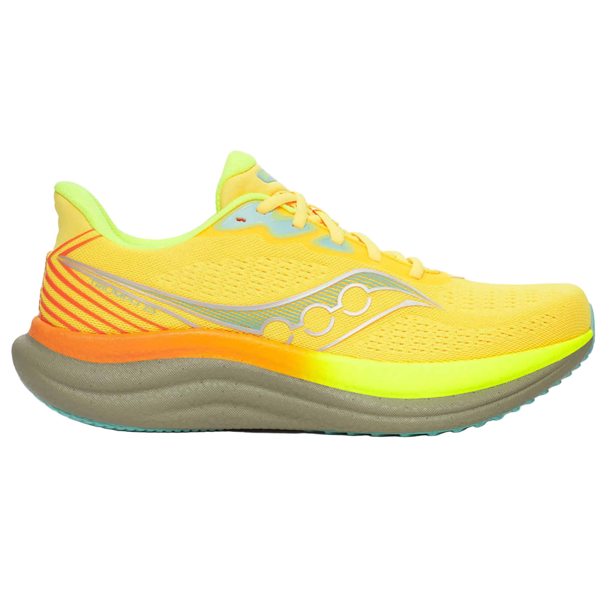 Saucony Mens Triumph 23 - Vizigold/Laurel - Neutral - SS26