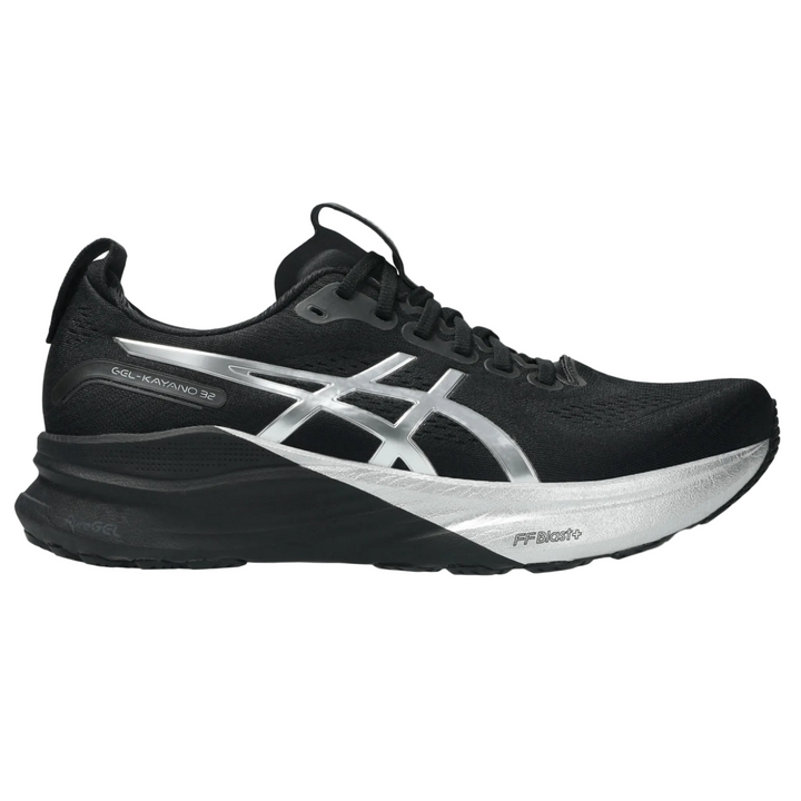 Asics Womens Gel Kayano 32 Platinum - Platinum/Black - Stability - SS26