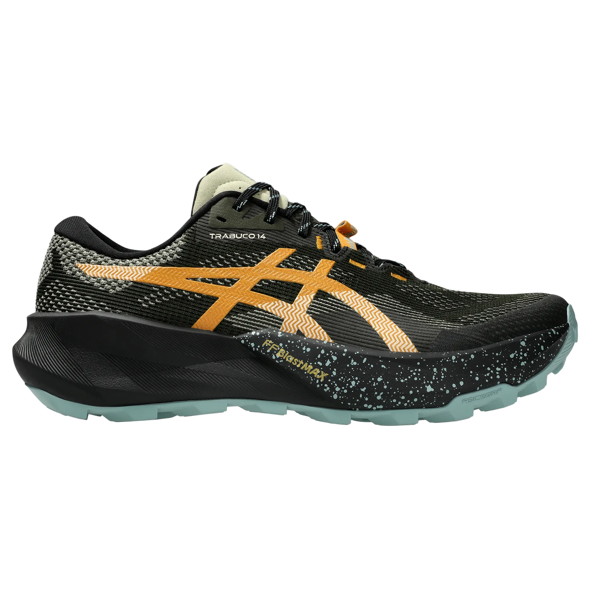 Asics Mens Trabuco 14 - Vintage Khaki/Black - Trail - AW26