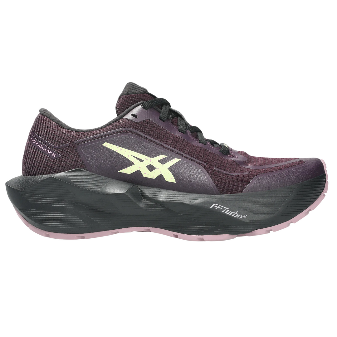 Asics Womens Novablast 6 GTX - Dark Aubergine/Black - Neutral - AW26