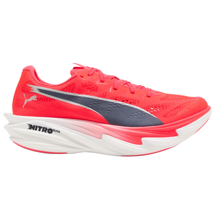 Puma Womens Deviate NITRO Elite 4 - Ultra Red/Inky Depths/Puma White - Neutral - AW26