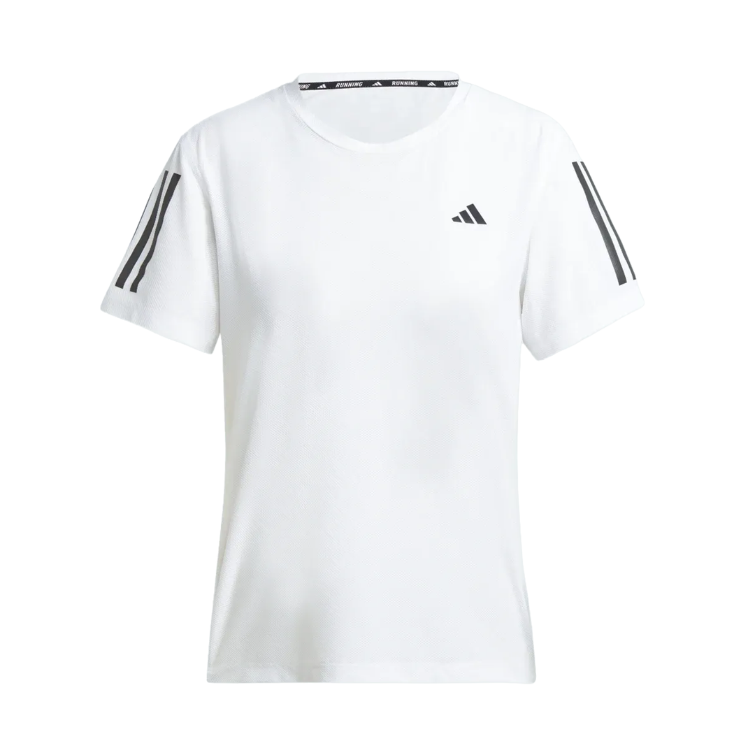 Adidas Womens Own The Run T-Shirt - White