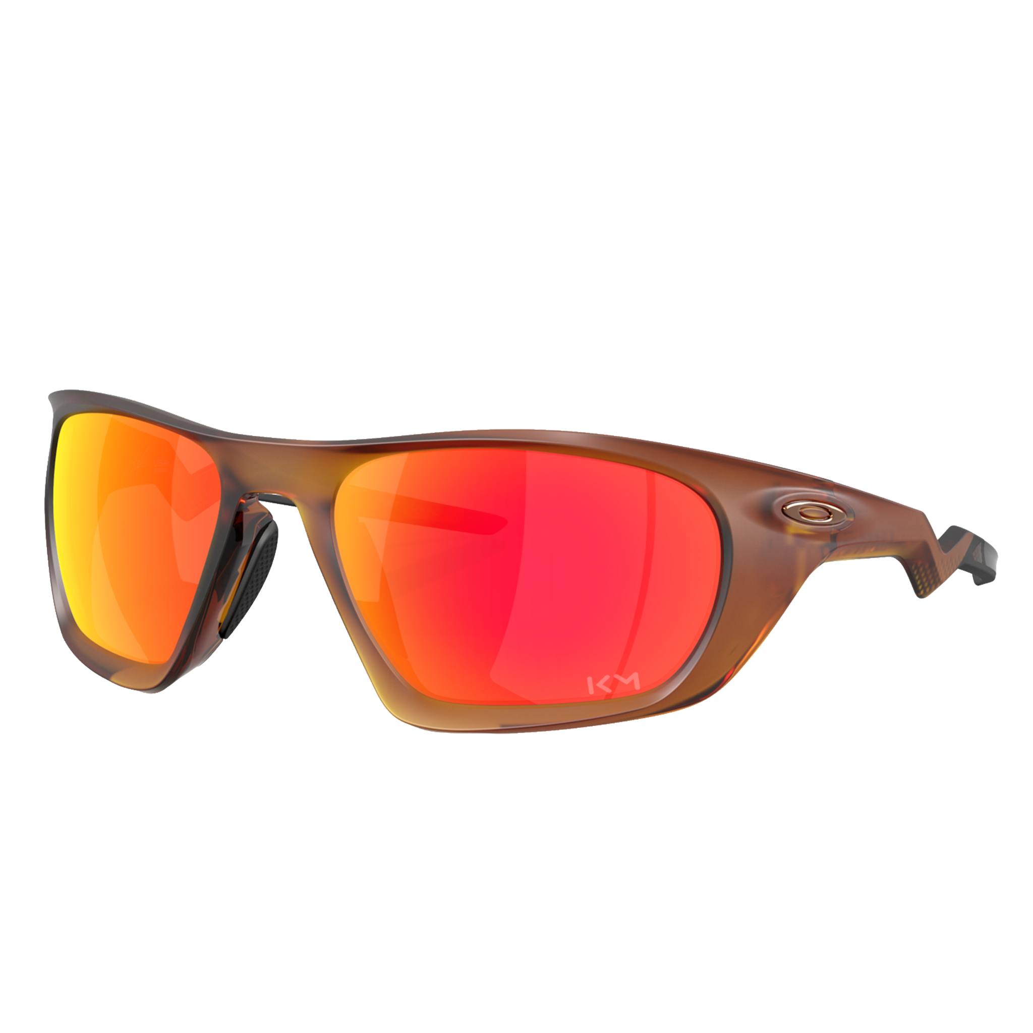 Oakley Lateralis Kylian Mbappé Signature Series - Matte Dark Amber/Prizm Ruby