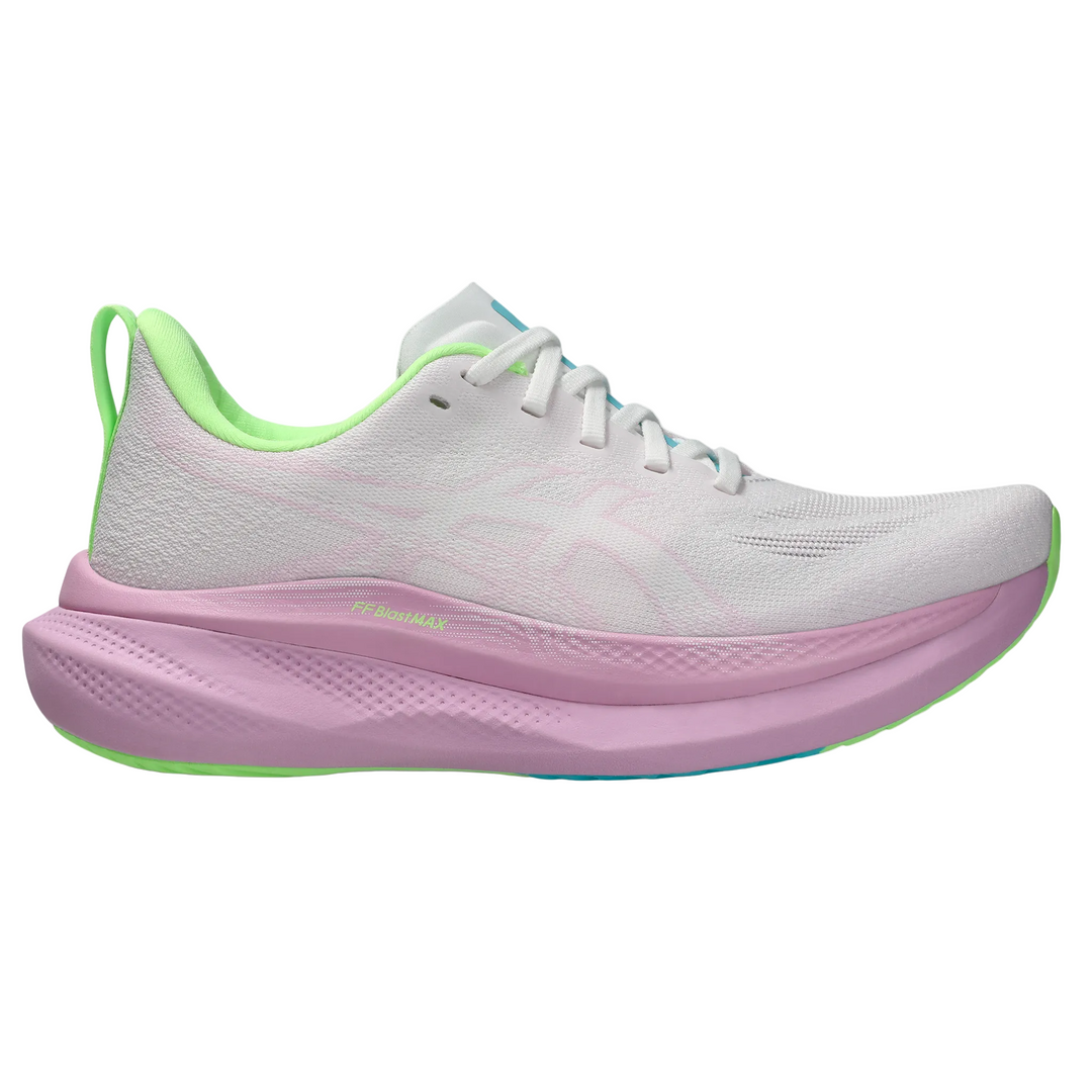 Asics Womens Glideride Max 2 - White/Hazy Lilac - Neutral - AW26