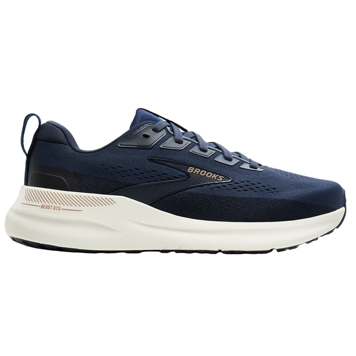Brooks Mens Beast 26 GTS Wide - 2E Width - Peacoat/Indigo/Portabella - Stability - SS26