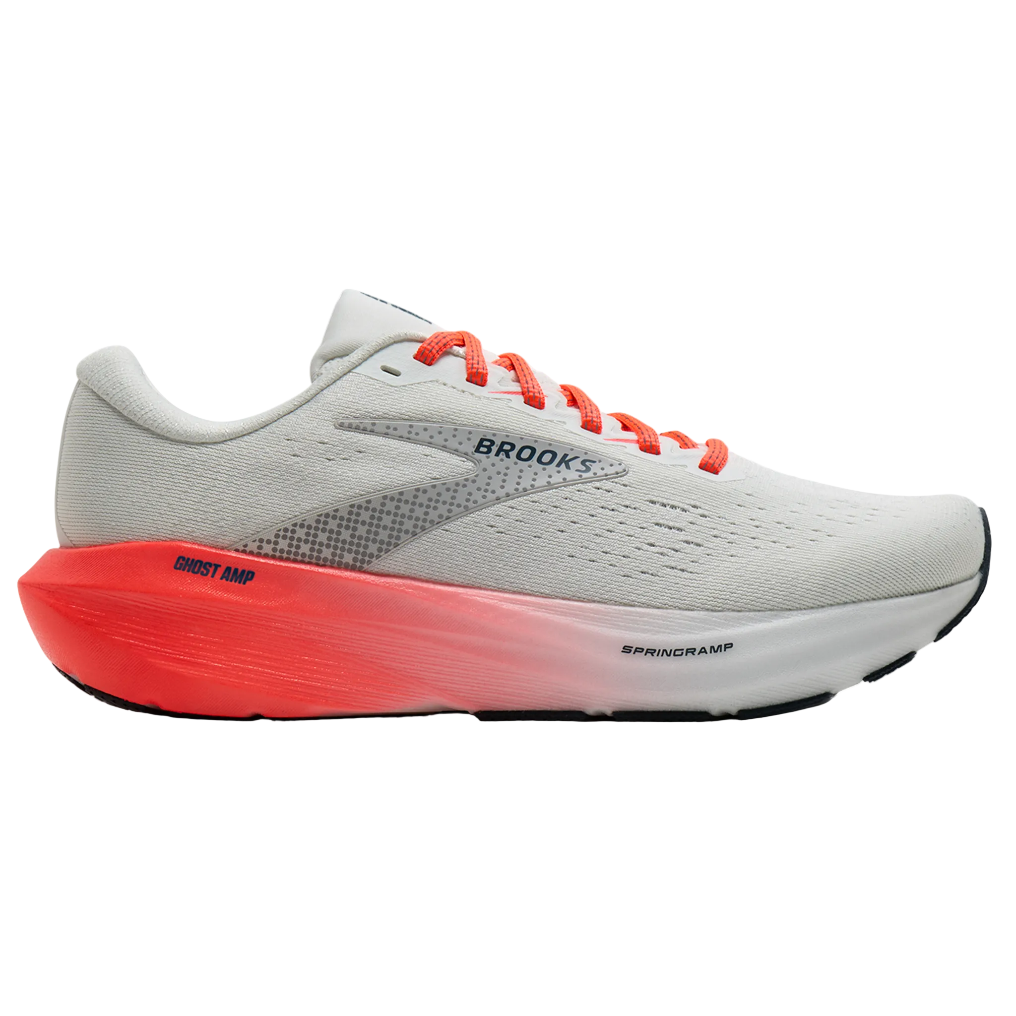 Brooks Womens Ghost Amp - Shower/Coral/Strawberry - Neutral - AW26