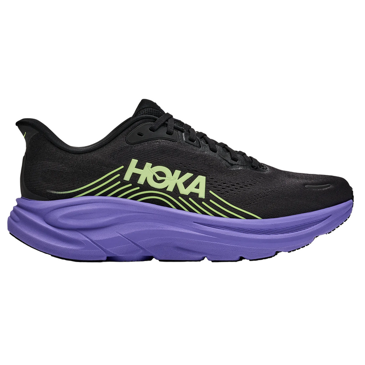 Hoka Mens Clifton 11 - Black/Neon Yuzu - Neutral - AW26