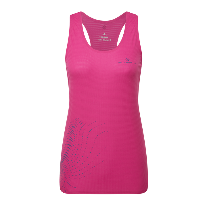 RonHill Damen Tech Race Weste – Exuberance/Classic Blue – SS26