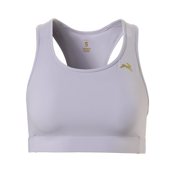 Tracksmith Soutien-gorge Allston pour femmes - Lavande Aura - SS26