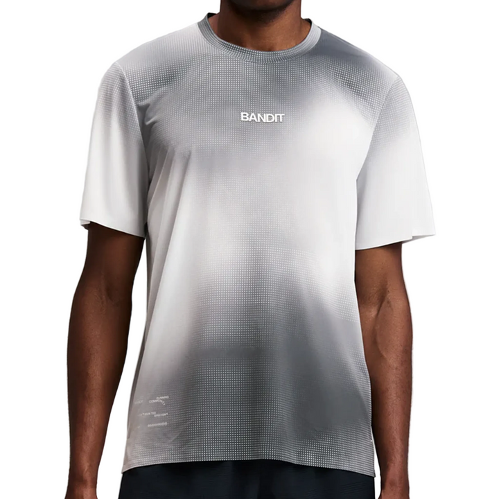 Bandit Men's Specter Performance Tee with Flopack - Micro Geo Gradient - Slate/Plaster - AW26