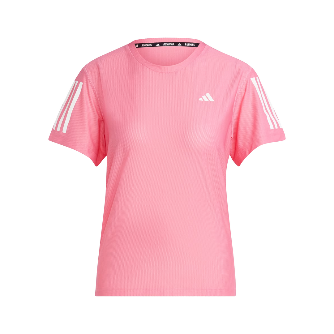 Adidas Womens Own the Run Tee - Pink