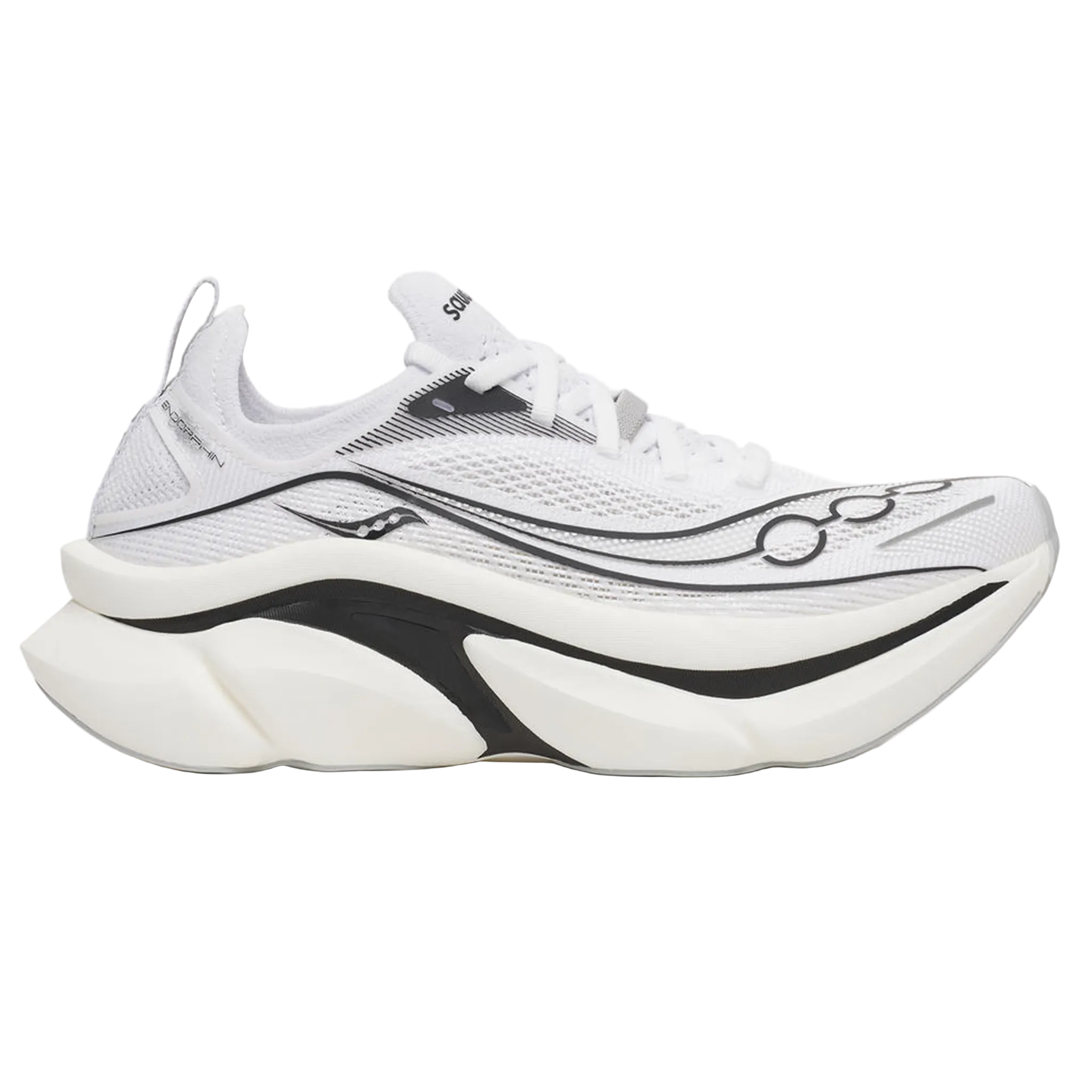 Saucony Unisex Endorphin Elite 3 - White/Black - Neutral - AW26