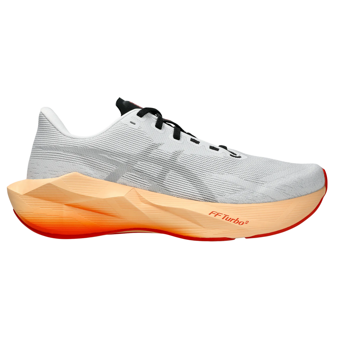 Asics Mens Novablast 6 Ignite - White/Vivid Coral - Neutral - AW26